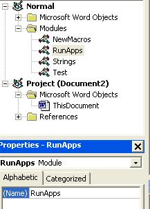 RunApps Module