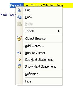 VBA String Function